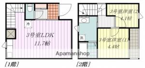 エルソルデラジェンテ 3の間取り画像