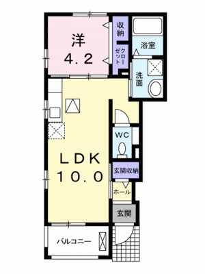 コンドミニアム　Ｉ＆Ｍ 101の間取り画像