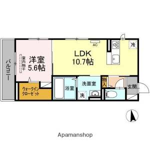 カトレアV 203の間取り画像