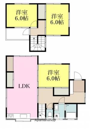 平井町借家 1の間取り画像