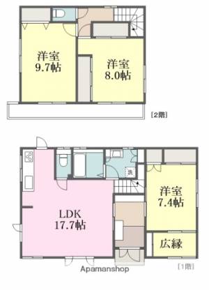 湯の山4丁目戸建 の間取り画像