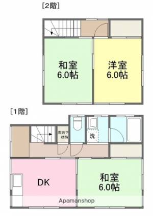 三町2丁目借家　5号棟 1の間取り画像