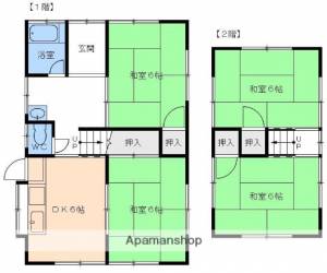 星岡5丁目借家5 1の間取り画像