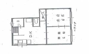 スカイパレス二葉 403号室の間取り画像