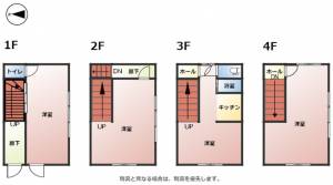 高知市南宝永町 店舗・事務所 の間取り画像