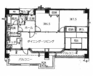 ダイアパレスはりまや橋 の間取り画像