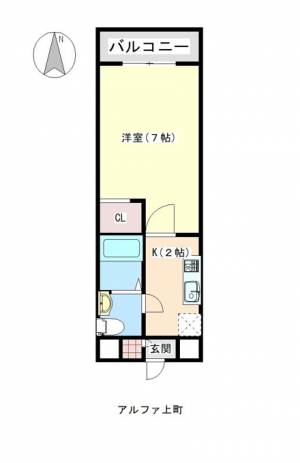 アルファ上町 27戸 の間取り画像