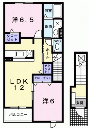 アルド－レ 203の間取り画像