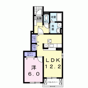 スイ－トピ－ 101の間取り画像