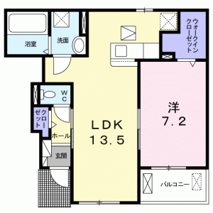 サンリットプレイス 104の間取り画像