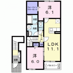 エテルノ・Ⅲ の間取り画像