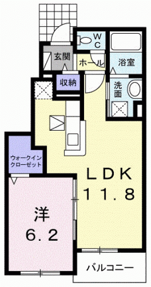 オルフェーブル 103の間取り画像