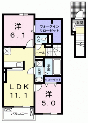 パティオ・ＹＳ 203の間取り画像