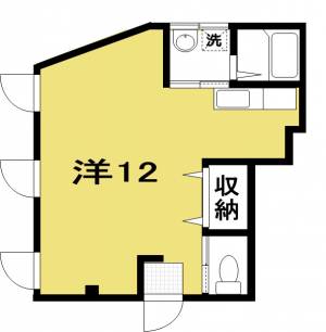 ロイヤル鴨部 102の間取り画像