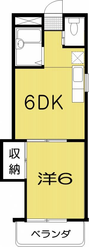 ポラリス廿代Ⅰ 605の間取り画像