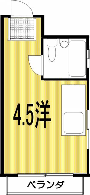 ポラリス桜井Ⅱ 502の間取り画像