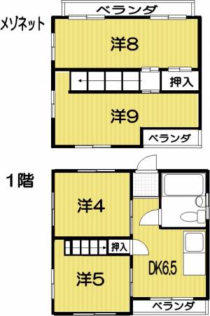 ポラリス桜井Ⅴ 308の間取り画像