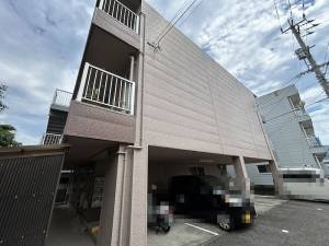 高知市城山町 2DK 最上階（敷金礼金0円・角部屋） の外観写真