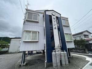 高知市南竹島 1R+ロフト 最上階(敷金礼金０円・角部屋) の外観写真