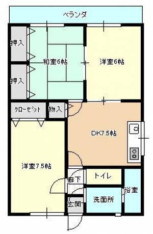 ユーミーマンション枝川 の間取り画像