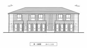  （仮）高知市朝倉横町新築アパート 202の外観写真