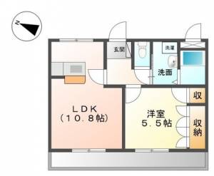 ネオ・クレストⅢ 106の間取り画像