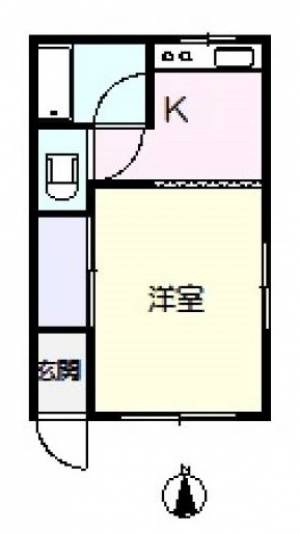 高知市青柳町 の間取り画像