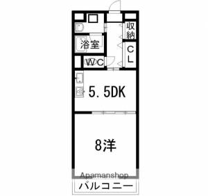 リーヴァビスタ北本町 501の間取り画像