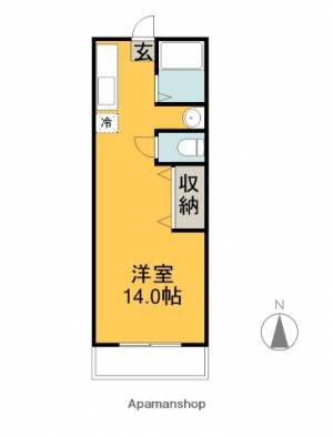 ハイスリー２１ 205の間取り画像