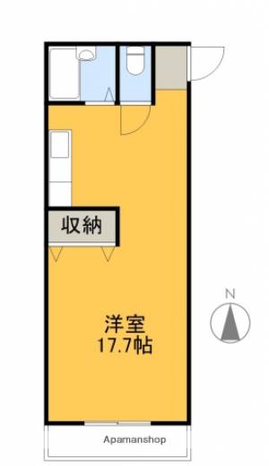 ハイスリー２１Ⅱ 207の間取り画像