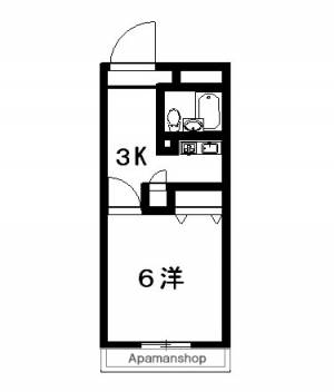 ダイアパレス桜馬場 202の間取り画像