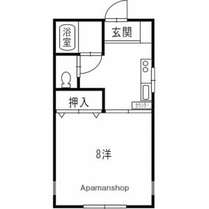 ハバナ・ムーン 302の間取り画像