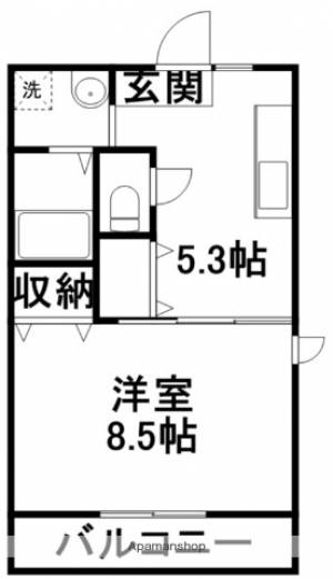 ピープルハウスⅡ 202の間取り画像