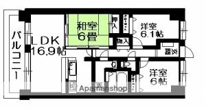 サントノーレ高須 404の間取り画像