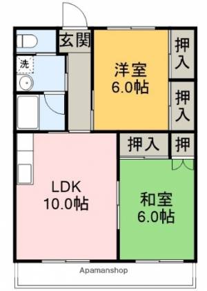 ハイツフジオ 203の間取り画像