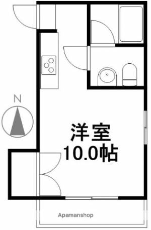 メゾン内藤 303の間取り画像