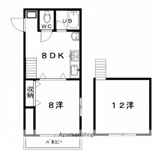 ＤＲハウスⅠ 401の間取り画像