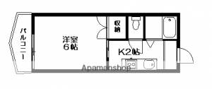 スカイプラザ新田 603の間取り画像