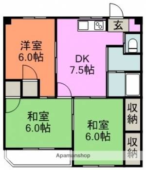 マンションベスタ 202の間取り画像