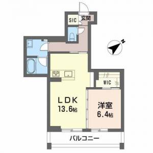 ベレオガーデンズ　ＭｉｗａⅡ 302の間取り画像