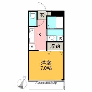 Ｓｈｅｌｌｙ・Ａｐａｒｔｍｅｎｔ 303の間取り画像