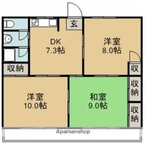 ロイヤルガーデンⅠ 103の間取り画像