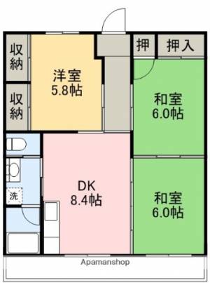 ハイツフジオ 205の間取り画像