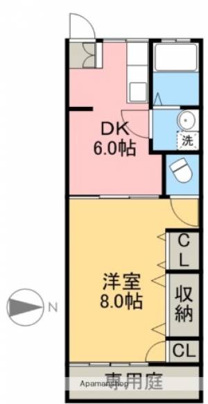 日の出マンション 11の間取り画像