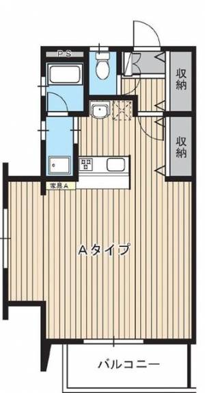 プランドール・ｆ 401の間取り画像