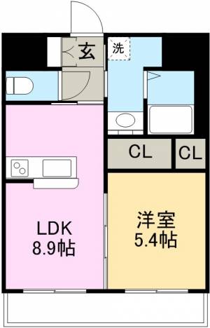 フェニックス　スウィート 302の間取り画像