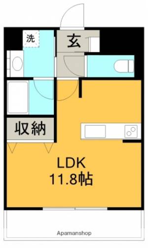 ソレイユａ 101の間取り画像