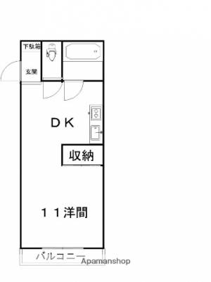 ハイスリー２１Ⅱ 301の間取り画像