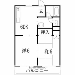 ＭＦマンション 203の間取り画像