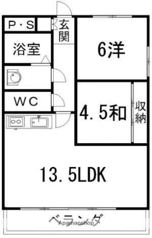 ロゼ２ 208の間取り画像